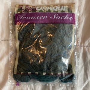 Dark green, Silkies, Trouser socks